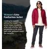 MARMOT Women’s Echo Featherless Jacket – Lightweight, Down-Alternative Insulated Jacket(Red Mulberry)