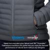 MARMOT Women’s Echo Featherless Jacket – Lightweight, Down-Alternative Insulated Jacket(Steel Onyx)