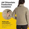 MARMOT Women’s Echo Featherless Jacket – Lightweight, Down-Alternative Insulated Jacket(Vetiver)