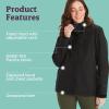 MARMOT Women’s GORE-TEX Minimalist Rain Jacket – Packable, Breathable, Durable Wind & Water Protection(Black)