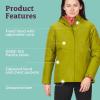 MARMOT Women’s GORE-TEX Minimalist Rain Jacket – Packable, Breathable, Durable Wind & Water Protection(Cilantro)