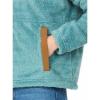 MARMOT Women’s Homestead Full-Zip Jacket – Blanket-Soft High-Pile Sherpa Fleece(Blue Agave)