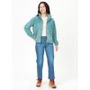 MARMOT Women’s Homestead Full-Zip Jacket – Blanket-Soft High-Pile Sherpa Fleece(Blue Agave)