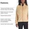 MARMOT Women’s Homestead Full-Zip Jacket – Blanket-Soft High-Pile Sherpa Fleece(Light Oak)