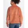 MARMOT Women’s Homestead Full-Zip Jacket – Blanket-Soft High-Pile Sherpa Fleece(Rose Gold)