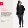 MARMOT Women’s Jena Jacket, Lightweight, Down-Insulated, Warm Winter Jacket(Black – Latest Collection)