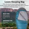 MARMOT Women’s Lozen 30° Sleeping Bag, 650 Fill Down for Camping & Backpacking(Late Night/Steel Onyx)