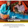 MARMOT Women’s Lozen 30° Sleeping Bag, 650 Fill Down for Camping & Backpacking(Late Night/Steel Onyx)