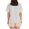 MARMOT Women’s MMW Short-Sleeve Tee Shirt – Screen Printed Graphic on Soft, Breathable, Eco-Friendly Cotton/Poly Blend(Light Grey Heather)