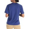 MARMOT Women’s MMW Short-Sleeve Tee Shirt – Screen Printed Graphic on Soft, Breathable, Eco-Friendly Cotton/Poly Blend(Twilight Blue)