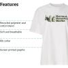 MARMOT Women’s MMW Short-Sleeve Tee Shirt – Screen Printed Graphic on Soft, Breathable, Eco-Friendly Cotton/Poly Blend(White/Olive Grove)