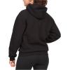 MARMOT Women’s Marmot for Life Hoody – Hooded Sweatshirt with Screen Printed Graphic, Double-Layer Hood and Kangaroo Pocket(Black)