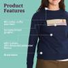 MARMOT Women’s Montane Crew Sweatshirt – Screen Printed Graphic on Warm, Breathable, Eco-Friendly Cotton/Poly Blend(Arctic Navy)