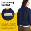 MARMOT Women’s Montane Crew Sweatshirt – Screen Printed Graphic on Warm, Breathable, Eco-Friendly Cotton/Poly Blend(Arctic Navy)