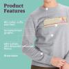 MARMOT Women’s Montane Crew Sweatshirt – Screen Printed Graphic on Warm, Breathable, Eco-Friendly Cotton/Poly Blend(Grey Heather)