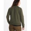 MARMOT Women’s Montane Crew Sweatshirt – Screen Printed Graphic on Warm, Breathable, Eco-Friendly Cotton/Poly Blend(Nori)