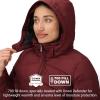 MARMOT Women’s Montreal Mid-thigh Length Down Puffer Coat(Acai Berry)