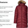 MARMOT Women’s Montreal Mid-thigh Length Down Puffer Coat(Acai Berry)