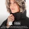 MARMOT Women’s Montreal Mid-thigh Length Down Puffer Coat(Black – Latest Collection)
