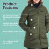 MARMOT Women’s Montreal Mid-thigh Length Down Puffer Coat(Crocodile)