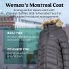 MARMOT Women’s Montreal Mid-thigh Length Down Puffer Coat(Dark Steel)