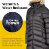 MARMOT Women’s Montreal Mid-thigh Length Down Puffer Coat(Jet Black)