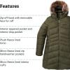 MARMOT Women’s Montreal Mid-thigh Length Down Puffer Coat(Nori 2)