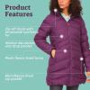 MARMOT Women’s Montreal Mid-thigh Length Down Puffer Coat(Purple Fig)