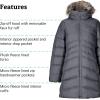 MARMOT Women’s Montreal Mid-thigh Length Down Puffer Coat(Steel Onyx)