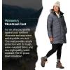 MARMOT Women’s Montreal Mid-thigh Length Down Puffer Coat(Steel Onyx)