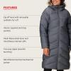 MARMOT Women’s Montreaux Full Length Down Puffer Coat(Steel Onyx)