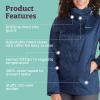 MARMOT Women’s PreCip Rain Jacket | Lightweight, Waterproof(Arctic Navy)