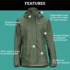 MARMOT Women’s PreCip Rain Jacket | Lightweight, Waterproof(Crocodile)