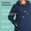 MARMOT Women’s Ramble 3-in-1 Component Jacket – Recycled Waterproof Shell with Hood and Removable Insulated Thermal R Liner(Arctic Navy)
