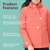 MARMOT Women’s Ramble 3-in-1 Component Jacket – Recycled Waterproof Shell with Hood and Removable Insulated Thermal R Liner(Grapefruit)