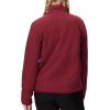 MARMOT Women’s Rocklin Full Zip Fleece Jacket(Acai Berry)