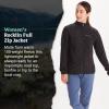 MARMOT Women’s Rocklin Full Zip Fleece Jacket(Black)