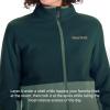 MARMOT Women’s Rocklin Full Zip Fleece Jacket(Dark Jungle/Frosty Green)