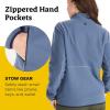 MARMOT Women’s Rocklin Full Zip Fleece Jacket(Storm)