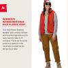 MARMOT Women’s Wanderer High Pile Fleece Vest(Sumac)