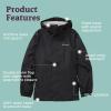 MARMOT boys Kid’s Precip Eco Jacket(Black)