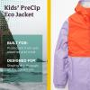 MARMOT boys Kid’s Precip Eco Jacket(Red Sun/Paisley Purple)