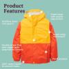 MARMOT boys Kid’s Precip Eco Jacket(Solar/Red Sun)
