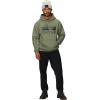 MARMOT mens Coastal Logo Hoody(Olive Grove)