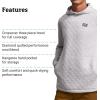 MARMOT mens Galen Hoody Sweatshirt(Light Grey Heather)