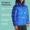 MARMOT mens Guides Down Hoody Jacket(Cobalt Blue/Blue Night)
