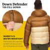 MARMOT mens Guides Down Hoody Jacket(Hazel/Light Oak)