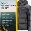 MARMOT mens Guides Down Hoody Jacket(Slate Grey/Cinder)
