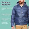 MARMOT mens Guides Down Hoody Jacket(Storm)