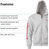 MARMOT mens Marmot for Life Full Zip Hoody(Light Grey Heather)